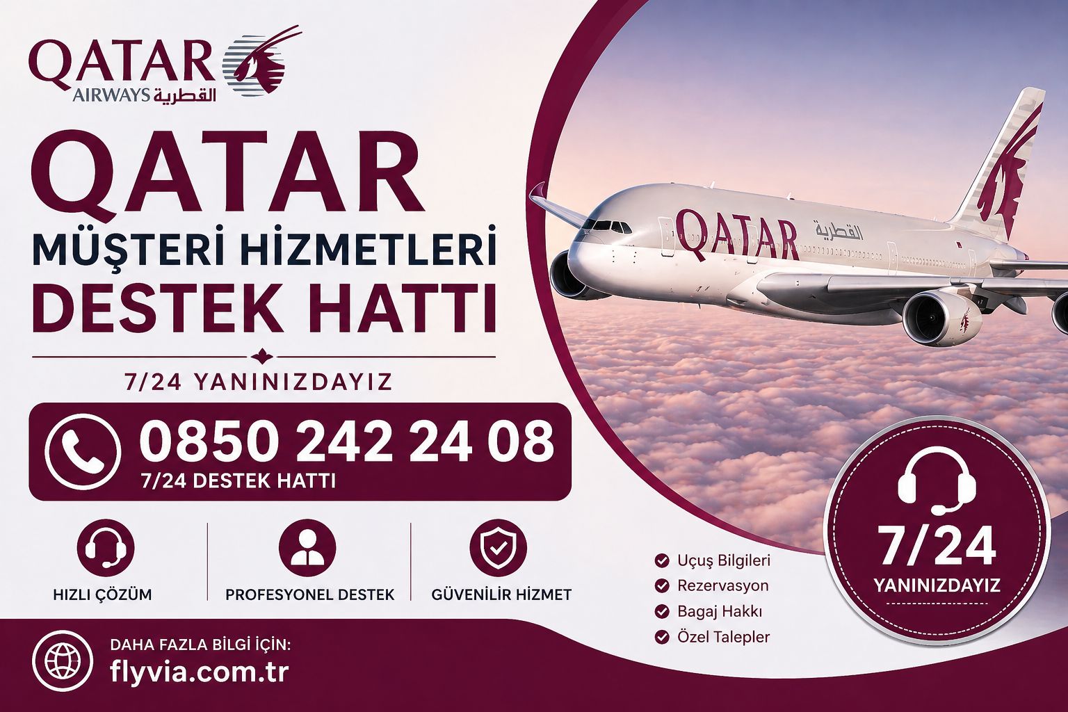 Qatar Airways Destek Birimi